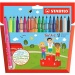 Stabilo: Trio A-Z Farbstift-Set 18 Stück