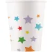 Sternen-Pappbecher 8er-Set 200ml
