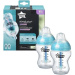 Tommee Tippee: Advanced Anti-Kolik türkis Babyflasche 2er-Set 260 ml (ab 0 Monaten)