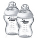 Tommee Tippee: Closer to Nature Anti-Kolik-Babyflasche 260 ml 2er-Set (ab 0 Monaten)
