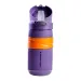 Tommee Tippee: Superstar Flip-Top Strohhalm-Trinkbecher in Lila, 500ml (ab 18 Monaten)