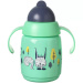 Tommee Tippee: Superstar Grüner Lern-Trinkbecher mit Trinkhalm, 300 ml