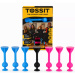 Tossit Starter Pack rosa-blaues Silikon-Saugnapf-Darts-Spiel