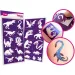 TyToo: Dinosaurier Glitzertattoo Schablonen-Set, 21 Stück