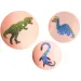 TyToo: Dinosaurier Glitzertattoo Schablonen-Set, 21 Stück