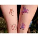 TyToo: Glitzer-Tattoo Schablonen-Set Pferde und Ponys, 25 Stück