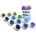 TyToo: Glitzerpuder-Set in kalten Farbtönen, 12 x 2,5 ml
