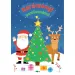 Weihnachtliches Punkt-zu-Punkt Malbuch 1.