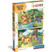 Winnie Puuhs Abenteuer – 2 x 60-teiliges Supercolor-Puzzle - Clementoni