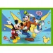 Mickey Maus und seine Freunde 4-in-1 Puzzle - Trefl